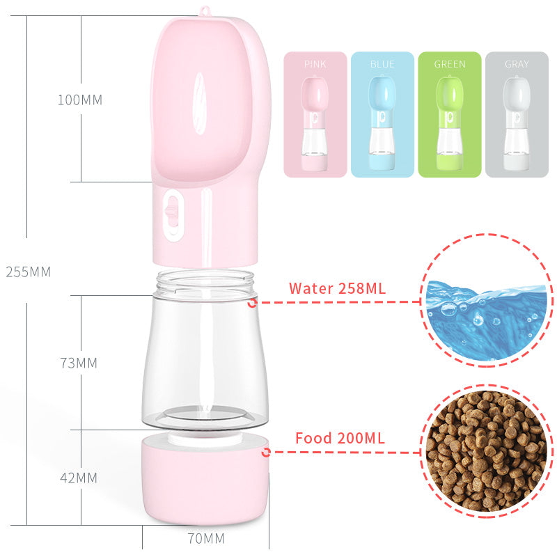 Pet Dog Water Bottle Feeder - Zuka & Co.