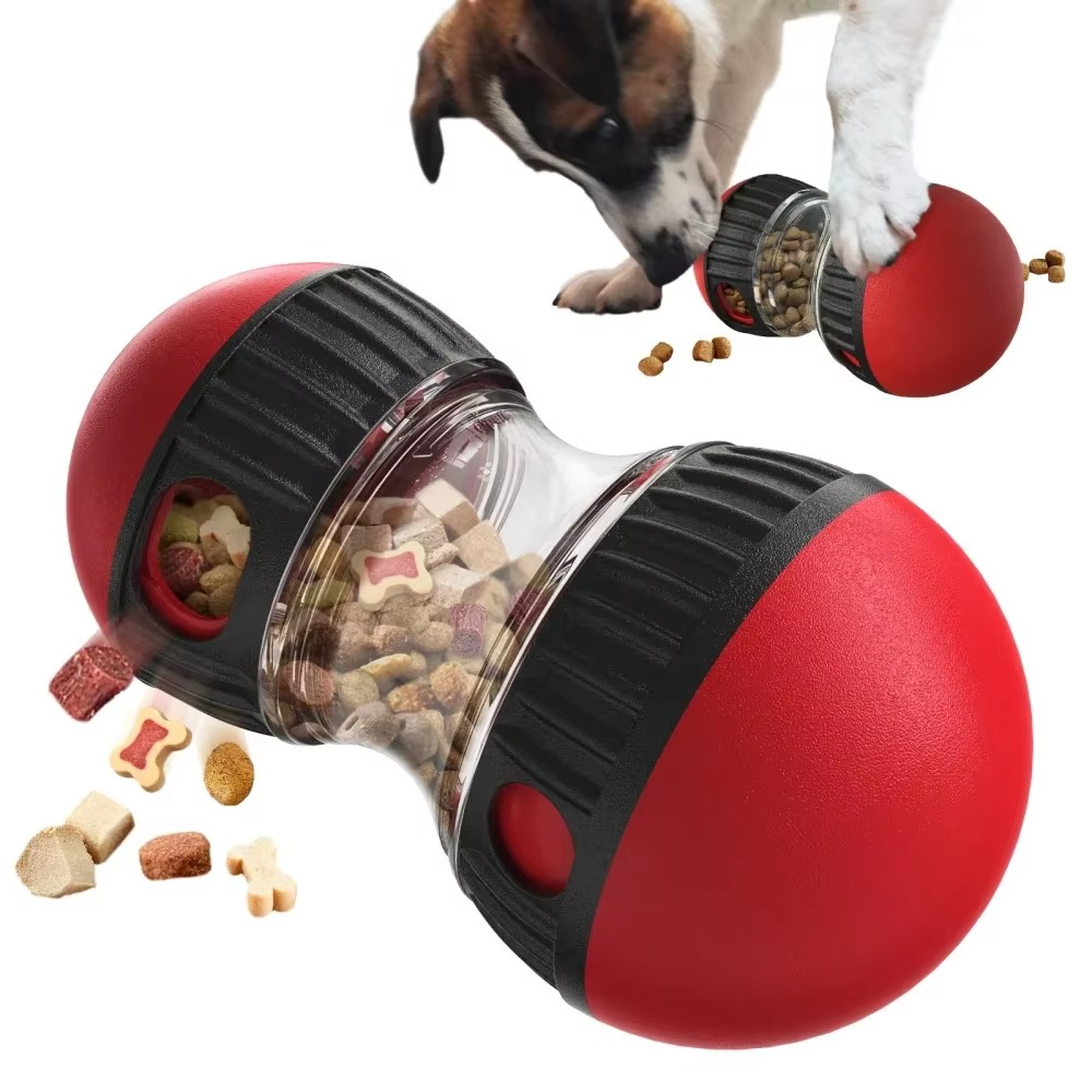Zuka & Co. BiteRoll™ interactive treat dispenser and puzzle toy with adjustable slow-feeder design holding 5.29 oz of kibble